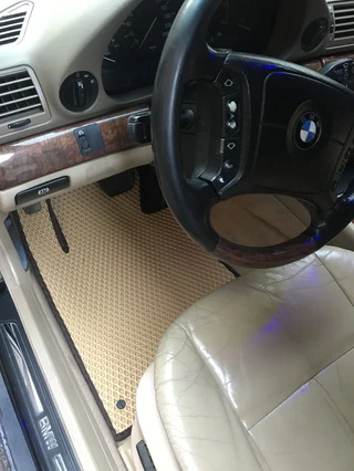 Килимки (EVA, бежеві) для BMW 7 серія E-38 1994-2001 рр