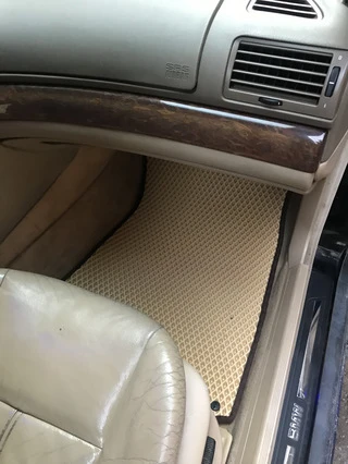 Килимки (EVA, бежеві) для BMW 7 серія E-38 1994-2001 рр