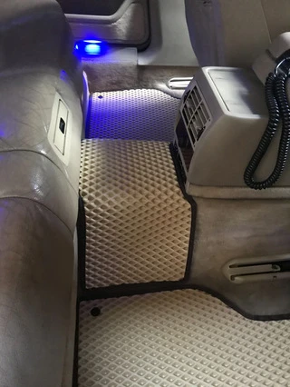 Килимки (EVA, бежеві) для BMW 7 серія E-38 1994-2001 рр