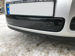 Зимова накладка на решітку (2007-2010, нижня) Глянцева для Skoda Fabia рр