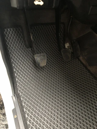 Килимки EVA (чорні) Передні (2 шт) для Toyota Land Cruiser 70