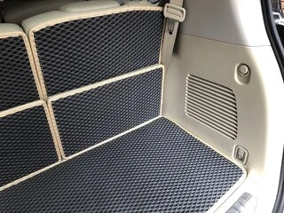 Килимок багажника 5 частин (EVA, чорний) для Nissan Armada 2016-2024 рр