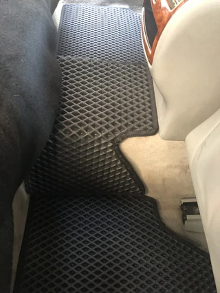 Килимки EVA (Short, Чорний) для Mercedes S-сlass W220