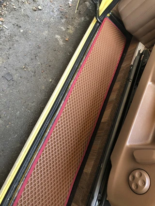 Поліуретанові килимки на пороги (3 шт, EVA, цегляні) для Mercedes Sprinter W907/W910 2018- рр