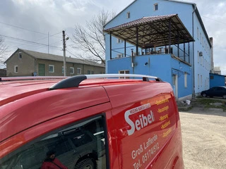 рейлінги Хром Стандартна, пластикові ніжки для Ford Connect 2014-2021 рр