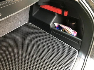 Килимок багажника (HB, EVA, чорний) для Skoda Fabia 2014-2021 рр