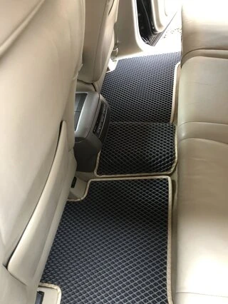 Килимки EVA (2 ряди, чорні) для Toyota Land Cruiser Prado 120