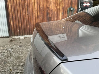 Спойлер LIP (Sunplex, чорний, для EU) (115,8см * 6,3см) для Volkswagen Passat B7 2012-2015рр