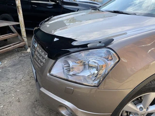 Дефлектор капоту (EuroCap) для Nissan Qashqai 2007-2010 рр