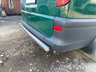 Задня дуга AK002 (нерж.) для Mercedes Vito W639 2004-2014 рр