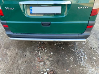 Задня дуга AK002 (нерж.) для Mercedes Viano 2004-2014 рр