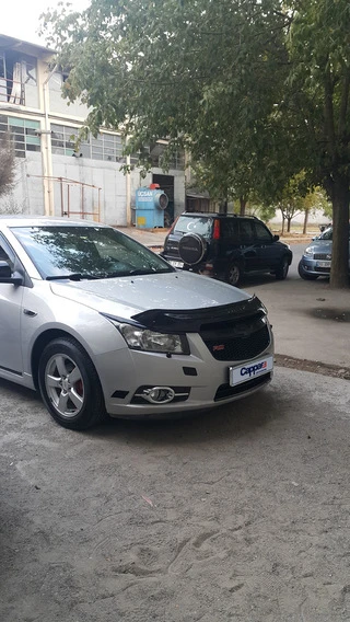 Дефлектор капоту (Eurocap) для Chevrolet Cruze 2009-2015 рр