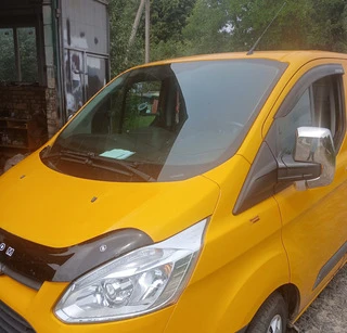 Накладки на дзеркала (2 шт., нерж) для Ford Custom 2013-2022 рр