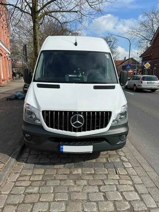 Передня решітка GT Panamericana Chrome (2013-2018) для Mercedes Sprinter W906 рр