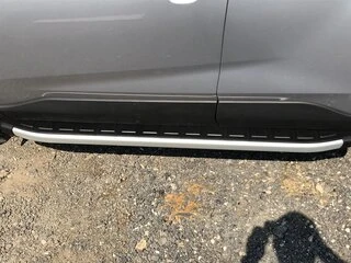 Бокові пороги Fullmond (2 шт., алюміній) для Toyota Rav 4 2019- рр