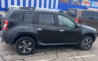 Накладки на ручки (4 шт., нерж.) OmsaLine - Італійська нержавійка для Renault Duster 2008-2017 рр