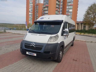 Козирьок на лобове скло (чорний глянець, 5мм) для Fiat Ducato 2006-2025 рр