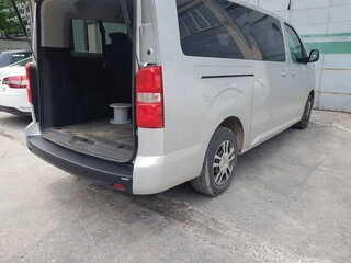 Накладка на задній бампер EuroCap (на довгу базу, ABS) для Toyota Proace