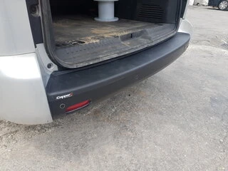 Накладка на задній бампер EuroCap (на довгу базу, ABS) для Toyota Proace