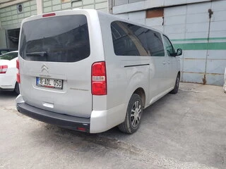 Накладка на задній бампер EuroCap (на довгу базу, ABS) для Toyota Proace