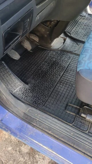 Гумові килимки (3 шт, Polytep) для Citroen Jumpy 1996-2007 рр