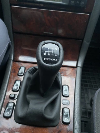 Чохол і ручка КПП із рамкою (Elegance) 6 ступка для Mercedes E-сlass W210 1995-2002 рр