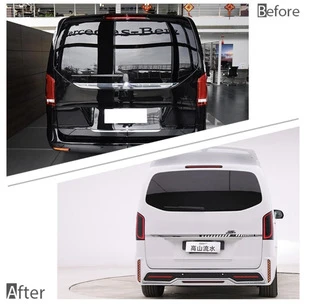 Комплект обвісу (WotterFoll 2023 design) для Mercedes Vito / V-class W447 2014- рр