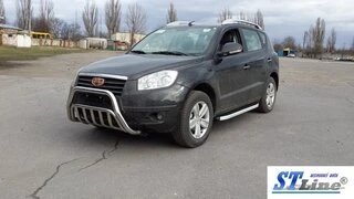Кенгурятник WT002 (нерж.) для Geely Emgrand X7