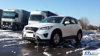 Передній захист WT021 (нерж.) для Mazda CX-5 2012-2017рр