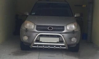 Кенгурятник WT003 (нерж) для Toyota Rav 4 2001-2005 рр