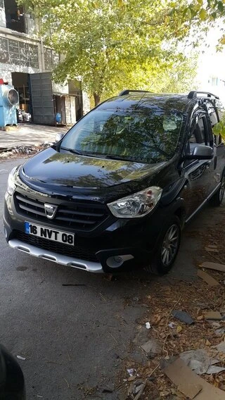 Дефлектор капота EuroCap для Dacia Dokker 2013-2022 рр