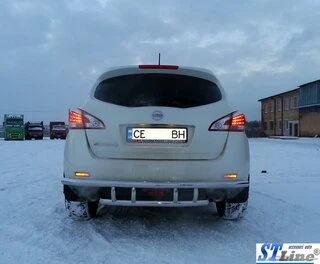 Задня дуга AK (нерж) для Nissan Murano 2008-2014 рр