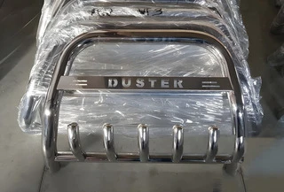 Кенгурятник RNDT.09.F1-58.6 (нерж.) для Dacia Duster 2008-2018 рр