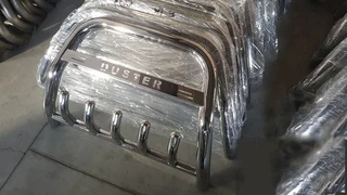 Кенгурятник RNDT.09.F1-58.6 (нерж.) для Renault Duster 2008-2017 рр