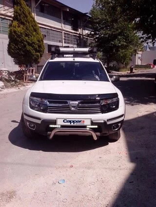 Дефлектор капоту EuroCap для Renault Duster 2008-2017 рр