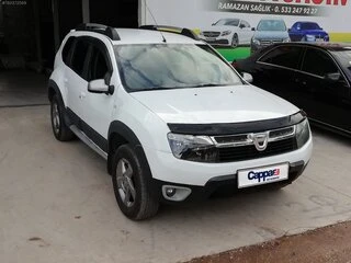 Дефлектор капоту EuroCap для Dacia Duster 2008-2018 рр