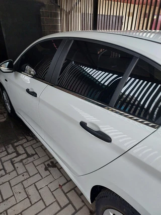 Нижні молдинги стекол темний хром (нерж) Sedan/HB (4 штуки) для Fiat Tipo 2016- рр