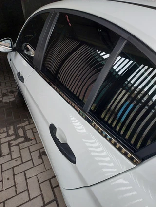 Нижні молдинги стекол темний хром (нерж) Sedan/HB (4 штуки) для Fiat Tipo 2016- рр