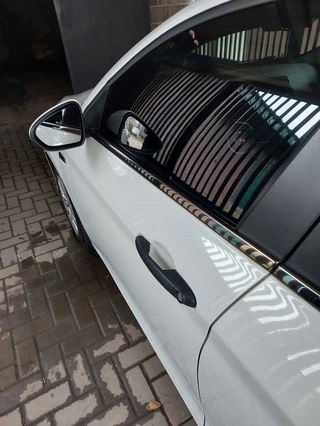 Нижні молдинги стекол темний хром (нерж) Sedan/HB (4 штуки) для Fiat Tipo 2016- рр