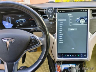 Килимки EVA (2012-2021, бежеві) для Tesla Model S
