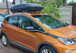 Перемички на вбудовані рейлінги під ключ WingBar V2 (2 шт) до 120 см, Сірі