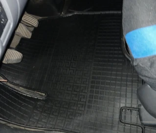 Гумові килимки (3 шт, Polytep) для Fiat Scudo 1996-2007 рр