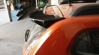 Спойлер Meliset V3 (під фарбування) для Dacia Duster 2018-2024 рр