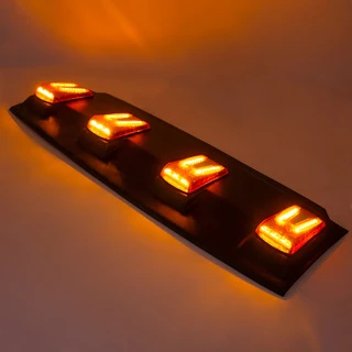 Козирьок лобовога скла V2 (LED) для Renault Duster 2018-2024 рр