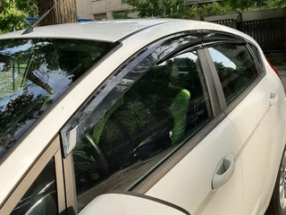 Вітровики (4 шт., Sunplex Sport) для Ford Fiesta 2008-2017 рр