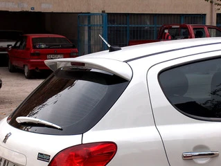 Спойлер Meliset (під фарбування) для Peugeot 207