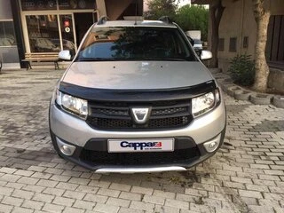 Дефлектор капоту (EuroCap) для Dacia Logan II 2013-2022 рр