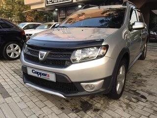 Дефлектор капоту (EuroCap) для Dacia Logan II 2013-2022 рр