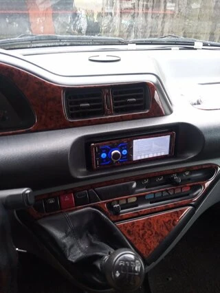 Накладки на панель (Meric) Карбон для Peugeot Expert 1995-2007 рр