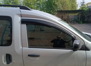 Вітровики (2 шт., Sunplex Sport) для Renault Dokker 2013-2022 рр